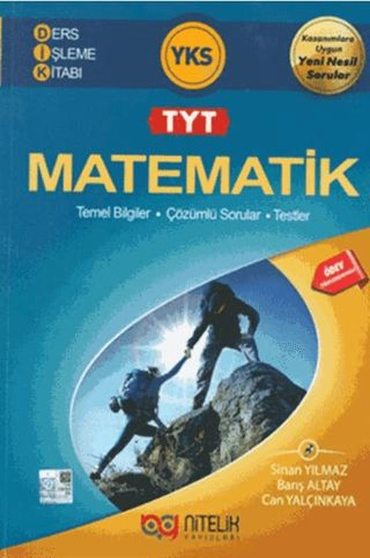 Nitelik YKS TYT Matematik Ders İşleme Kitabı | Nitelik Yayınları (Ciltsiz)