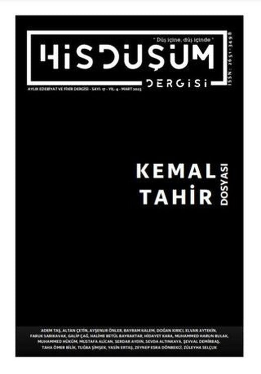 Hisdüşüm Dergisi 17. Sayı (Kemal Tahir) 2023 | Hisdüşüm Dergisi Yayınları (Ciltsiz)