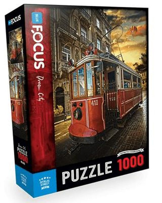 1000 Parça - İstiklal Street (İstiklal Caddesi) | Blue Focus Yayınları