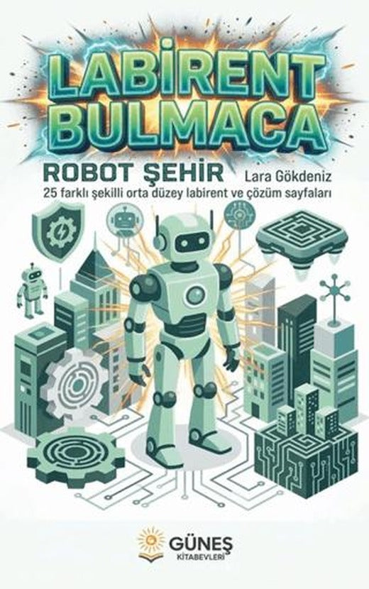 Labirent Bulmaca Robot Şehir