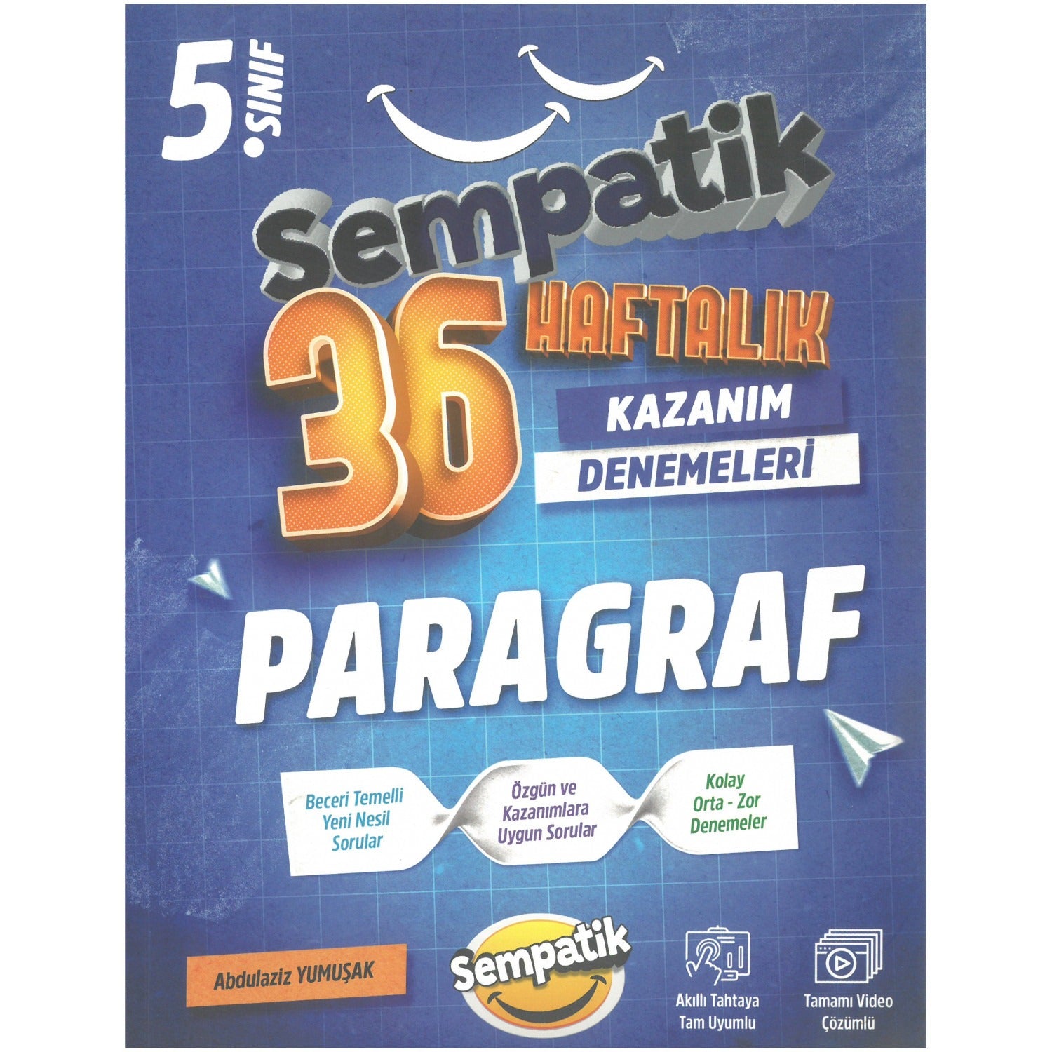 5. Sınıf Paragraf 36 Haftalık Kazanım Denemeleri | Ünlüler Karması (Ciltsiz)