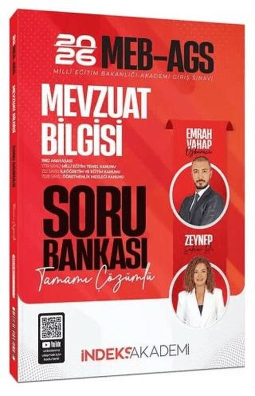 2026 MEB-AGS Mevzuat Bilgisi Soru Bankası Çözümlü