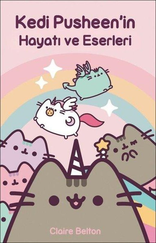 Kedi Pusheen'in Hayatı ve Eserleri | Mavi Bulut Yayıncılık (İnce Kapak)