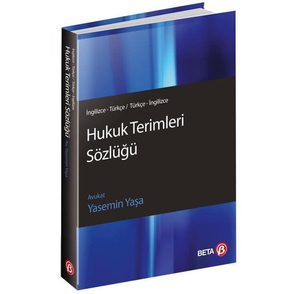 Hukuk Terimleri Sözlüğü | Beta Kitap (İnce Kapak)