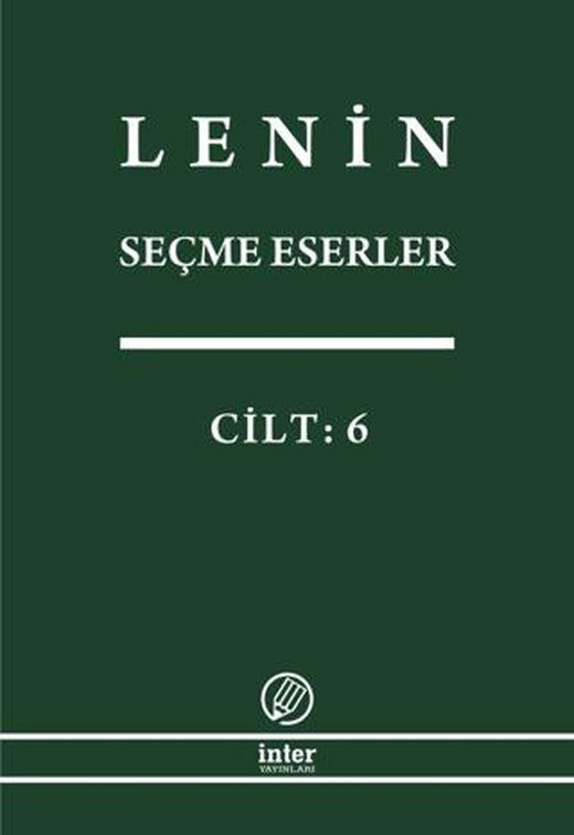 Lenin Seçme Eserler Cilt: 6 | İnter Yayınları (Ciltsiz)