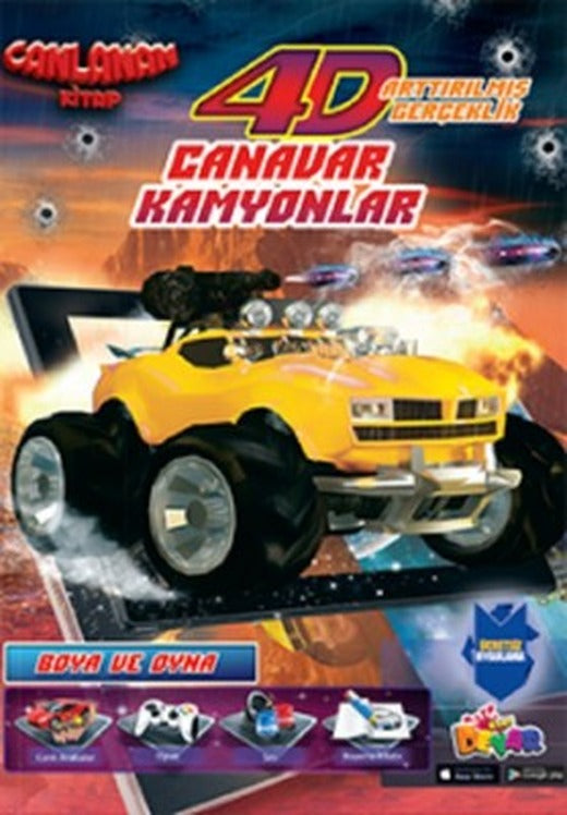 Canavar Kamyonlar-Canlanan Kitap | Arpa Kitap