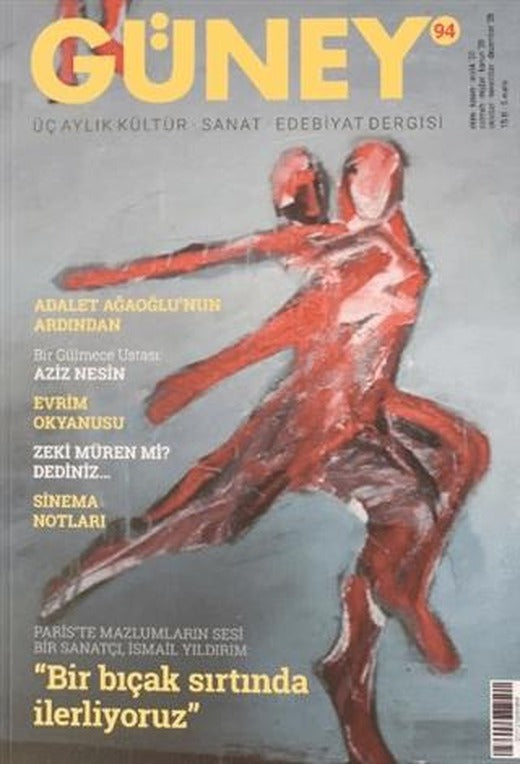 Güney Üç Aylık Kültür Sanat Edebiyat Dergisi Sayı: 94 Ekim-Kasım-Aralık 2020 | Güney Dergisi (Ciltsiz)