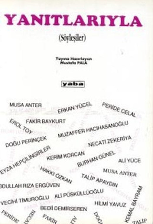 Yanıtlarıyla  (Söyleşiler) | Yaba Yayınları (Ciltsiz)