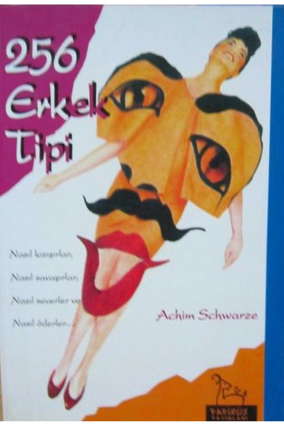 256 Erkek Tipi - Achim Schwarze (1994 Basım-Sıfır Kitap) kitap kapağı