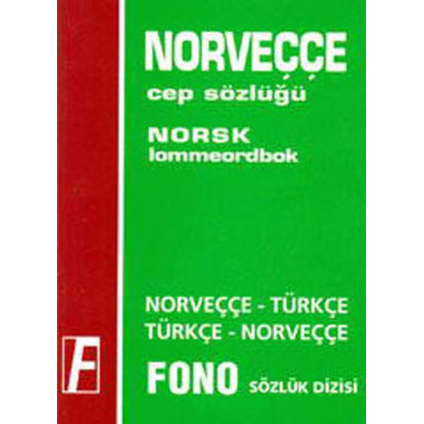 Norveççe/Türkçe - Türkçe/Norveççe Standart Sözlük | Fono Yayınları (İnce Kapak)