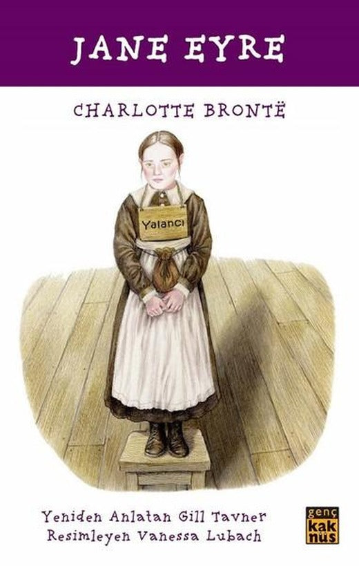Jane Eyre-Çocuklar için Dünya Klasikleri | Kaknüs Yayınları (İnce Kapak)