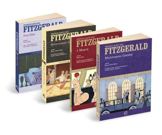 Francis Scott Key Fitzgerald Seti - 4 Kitap Takım | İletişim Yayınları (İnce Kapak)
