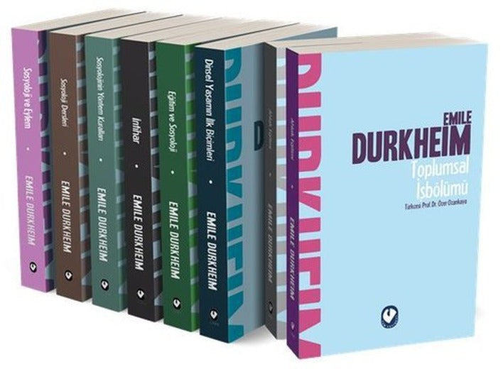 Emile Durkheim Seti - 8 Kitap Takım | Cem Yayınevi