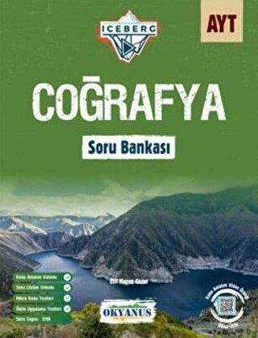 AYT Coğrafya Iceberg Soru Bankası | Okyanus Eğitim (İnce Kapak)