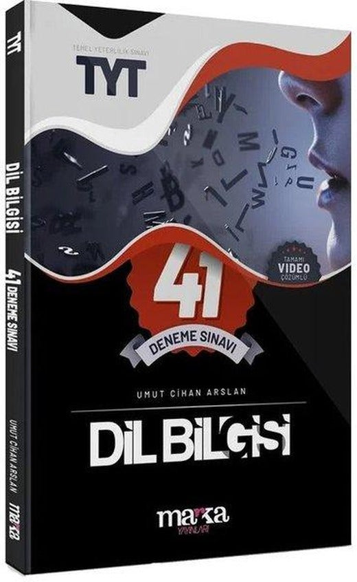 2025 TYT Dil Bilgisi Tamamı Video Çözümlü 41 Deneme | Marka Yayınları (İnce Kapak)