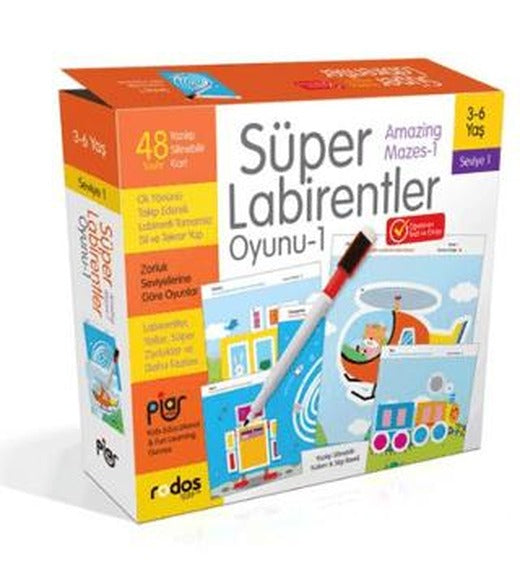 Süper Labirentler Oyunu 1 | Piar Kids