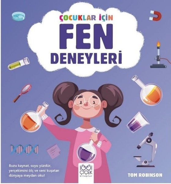 Çocuklar İçin Fen Deneyleri | 1001 Çiçek Kitaplar (Ciltsiz)