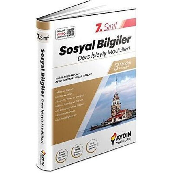 7. Sınıf  Sosyal Bilgiler Ders İşleyiş Modülü | Aydın Yayınları-Eğitim (İnce Kapak)