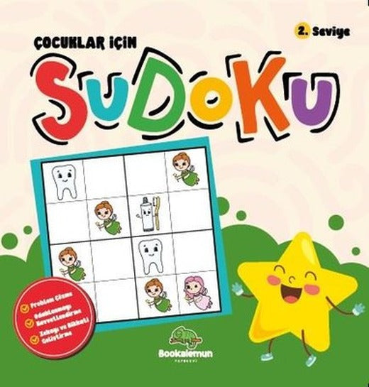 Çocuklar İçin Sudoku 2.Seviye | Bookalemun Yayınları