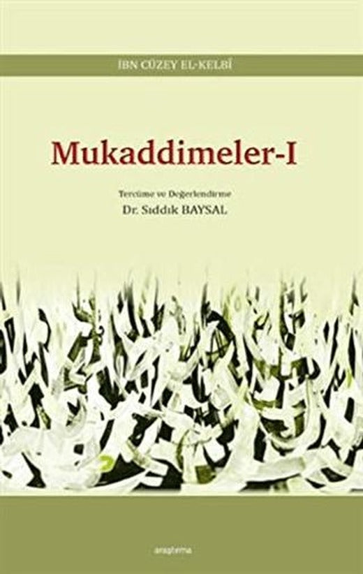 Mukaddimeler 1 | Araştırma Yayınları (Ciltsiz)