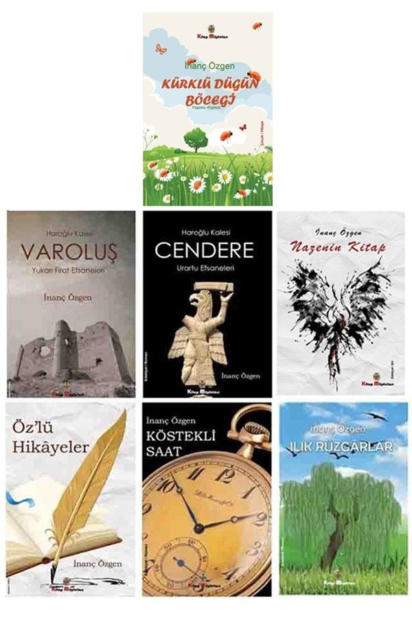 İnanç Özgen Kitapları (7 Kitap Set) | Kitap Müptelası Yayınları (Ciltsiz)