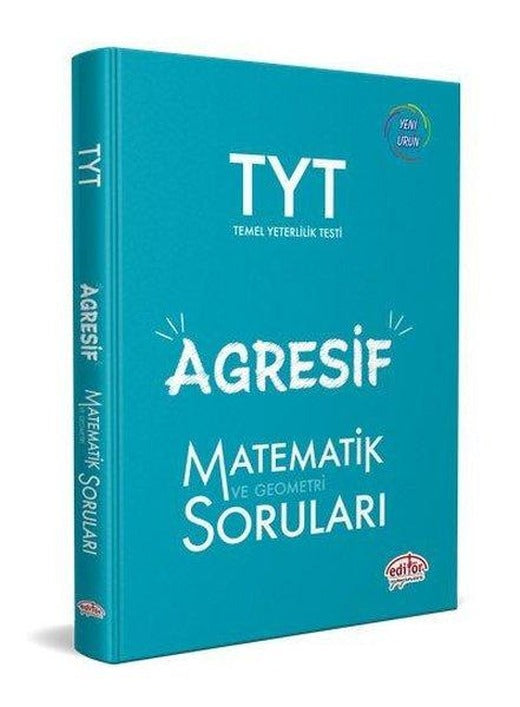Editör TYT Agresif Matematik Geometri Soru Bankası | Editör (İnce Kapak)
