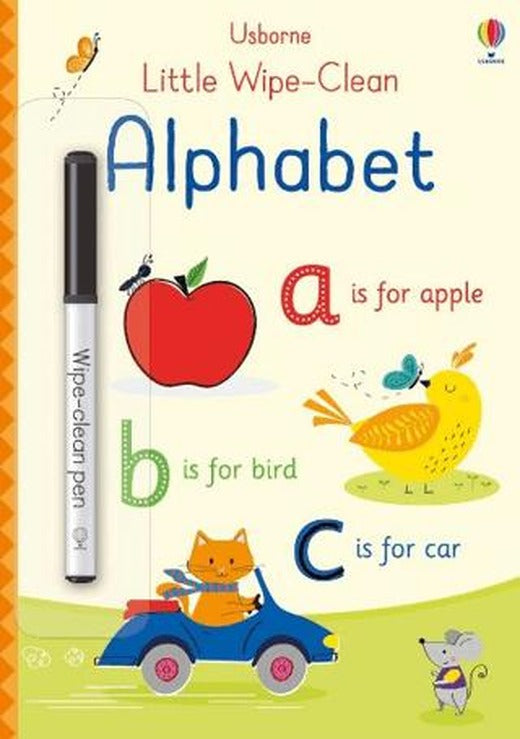 Little Wipe-Clean Alphabet | Usborne (Ciltsiz)