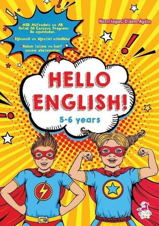 Hello English! 5 - 6 Years | Olimpos Çocuk (İnce Kapak)