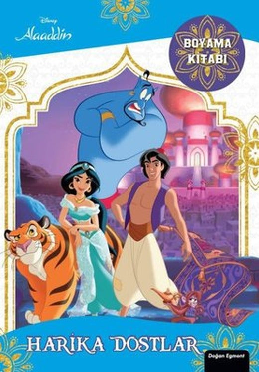 Disney Alaaddin Harika Dostlar Boyama Kitabı | Doğan ve Egmont Yayıncılık