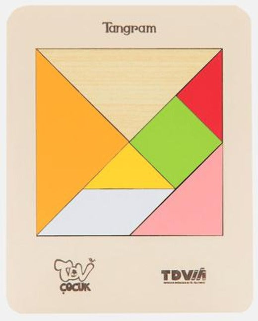 Ahşap Tangram Eğitici Materyal | Türkiye Diyanet Vakfı Yayınları
