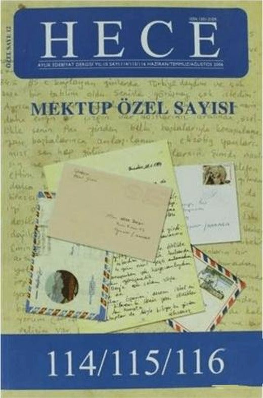 Hece Aylık Edebiyat Dergisi Mektup Özel Sayı Sayısı: 12 - 114 / 115 / 116 (Ciltsiz) | Hece Dergisi (Ciltsiz)