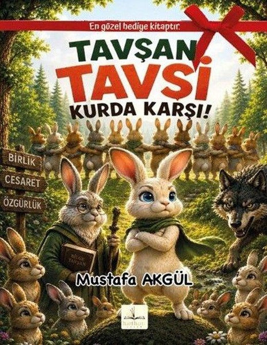 Tavşan Tavşi Kurda Karşı! | Harfhane Çocuk (İnce Kapak)