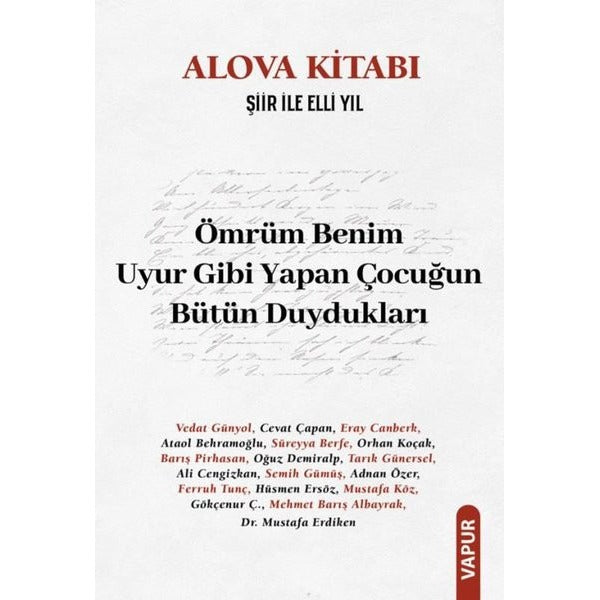 Alova Kitabı - Şiir İle Elli Yol | Vapur (İnce Kapak)