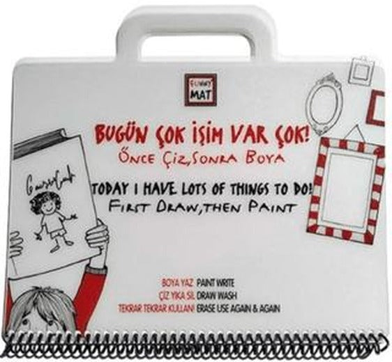 Funny Mat Mini Set-Bugün Çok İşim Var Çok! | Akademi Çocuk