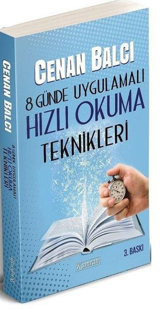8 Günde Uygulamalı Hızlı Okuma Teknikleri | Kumran (İnce Kapak)