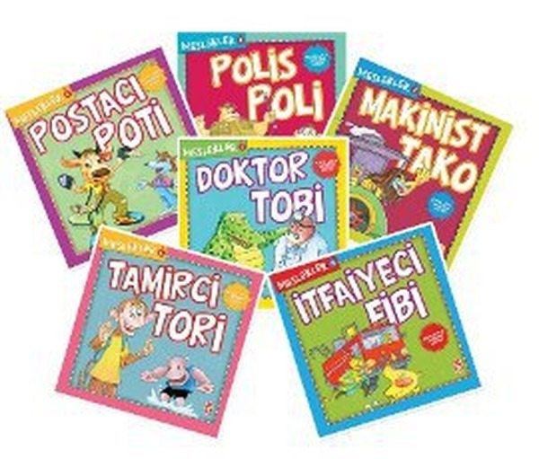 Meslekler Set (6 Kitap Takım) | Timaş Çocuk (İnce Kapak)