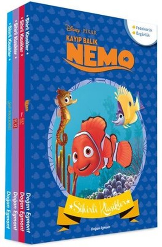 Disney Sihirli Klasikler Seti - 4 Kitap Takım | Doğan Çocuk (İnce Kapak)