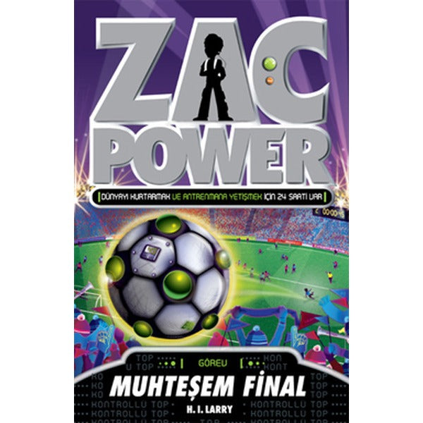 Zac Power 25 - Muhteşem Final | Caretta Çocuk (İnce Kapak)