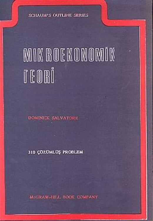 Mikroekonomik Teori ve Problemleri | Bilim Teknik Yayınevi (Ciltsiz)