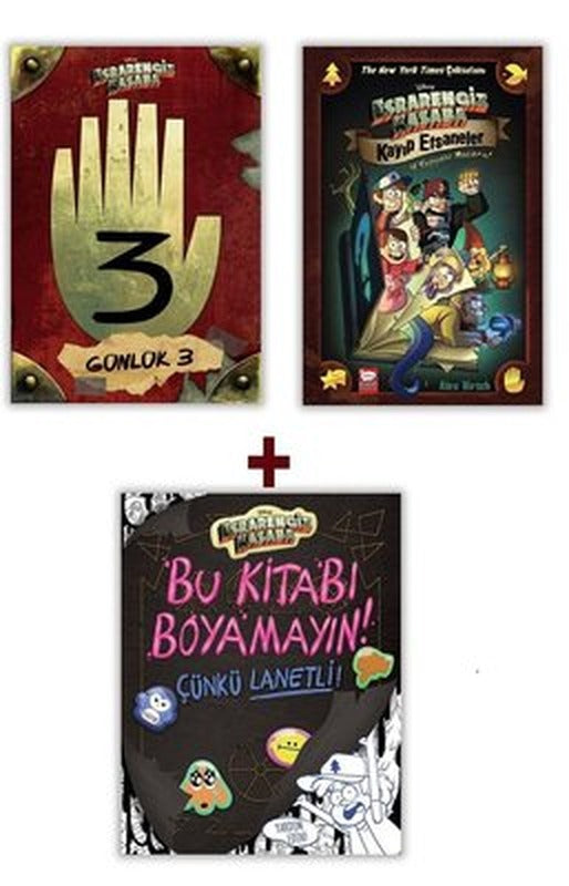 Disney Esrarengiz Kasaba Seti 2+1 Kitap Takım | Beta Kids