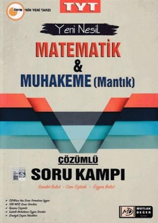 TYT Matematik ve Muhakeme Çözümlü Soru Kampı | Mutlak Değer Yayıncılık (Ciltsiz)