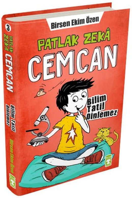 Patlak Zeka Cemcan 3 - Bilim Tatil Dinlemez | Timaş Çocuk (İnce Kapak)