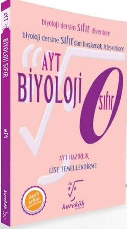 AYT Biyoloji-Hazırlık-Lise Temellendirme | Karekök Eğitim Yayın (İnce Kapak)