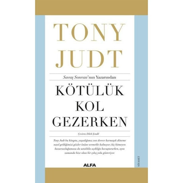 Kötülük Kol Gezerken | Alfa Yayıncılık (İnce Kapak)