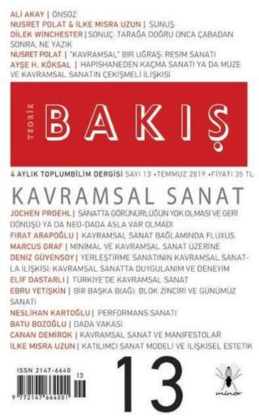 Teorik Bakış Sayı: 13 | Minör Yayınları (Ciltsiz)