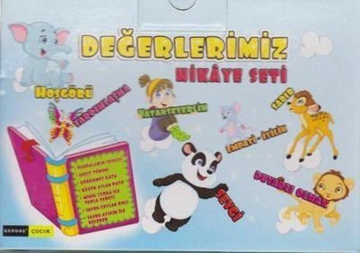 Değerlerimiz Hikaye Seti - 15 Kitap Takım | Gendaş Çocuk (İnce Kapak)