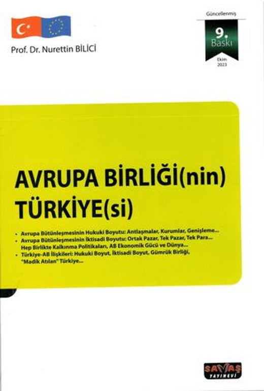 Avrupa Birliği(nin) Türkiye(si) | Savaş Yayınevi (Ciltsiz)