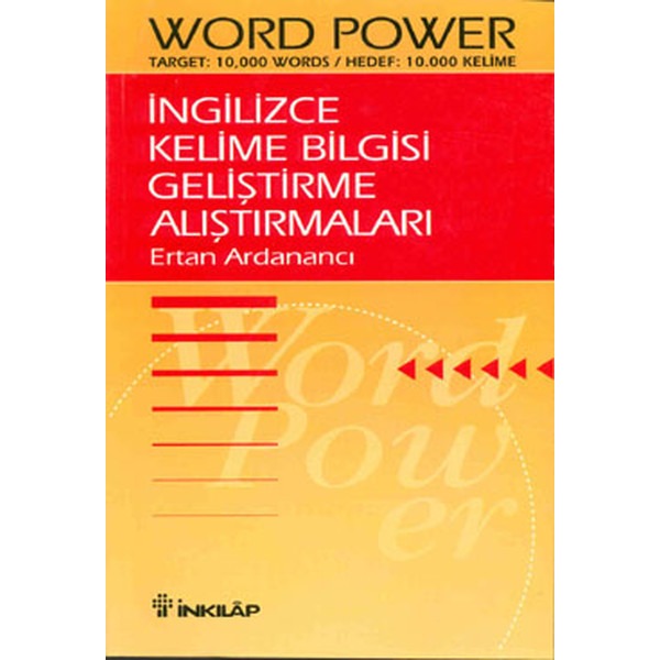 İngilizce Kelime Bilgisi Geliştirme Alıştırmaları - Word Power | İnkılap Yayınları
