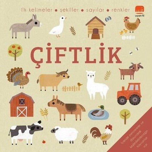 Çiftlik - Say Bul Eğlen | Uçan Fil (İnce Kapak)
