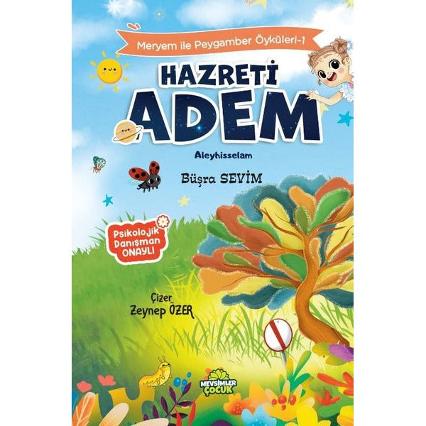 Hazreti Adem Aleyhisselam 0M eryem İle Peygamber Öyküleri 1 | Mevsimler Çocuk (İnce Kapak)